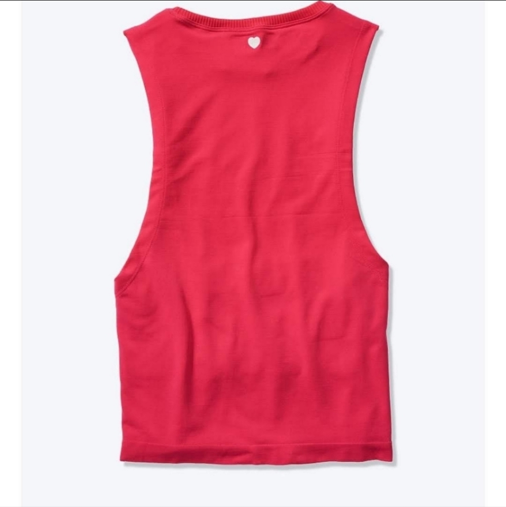 Victoria's Secret Pink Spiritual Gangster LOVED Active Tank, Size XS, Red - Picture 4 of 11
